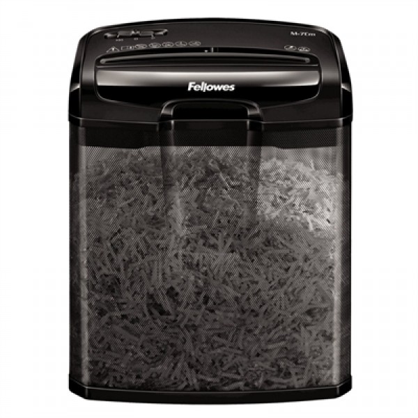 Fellowes destructora m-7cm corte partículas 4x35mm