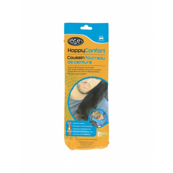 Protector Cinturon Coche Almohadilla y Funda de Cinturon para Viajes Ideal para Niños y Adultos