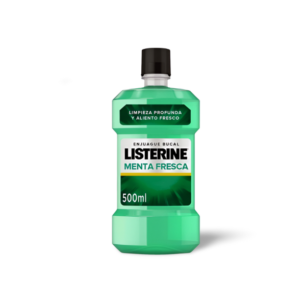 LISTERINE MENTA FRESCA 500 ML
