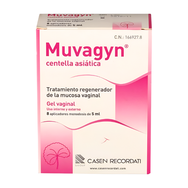Muvagyn Centella Asiatica Gel Vaginal 8 Monodosis