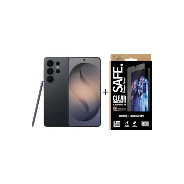 Samsung galaxy s26 ultra 256gb black + prot safe