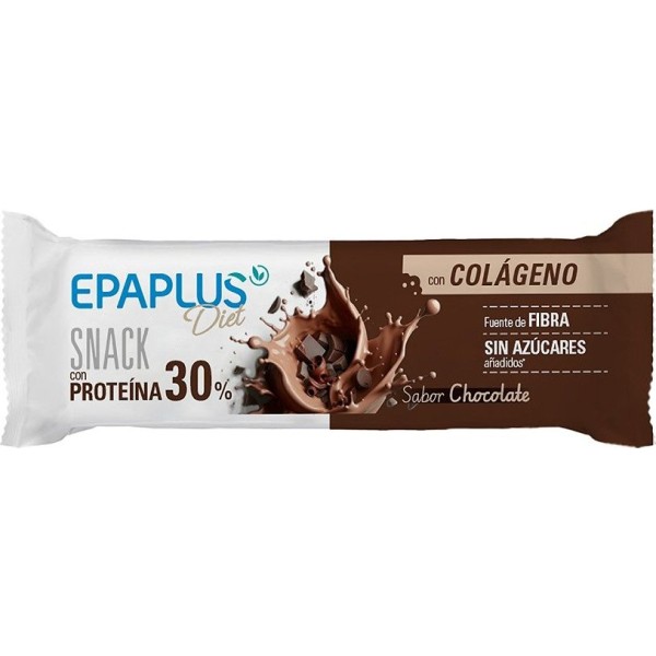 Epaplus Diet Barrita Sustitutiva de Comida Sabor Chocolate 1 Barrita