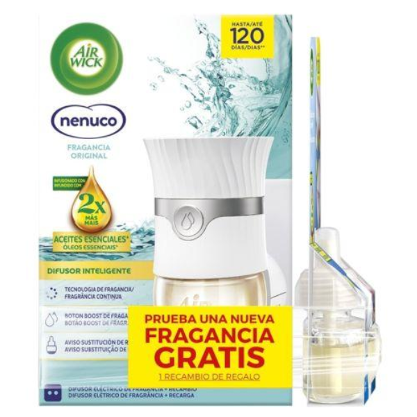 Air Wick Aparato Electrico Nenuco + Recambio Ropa Limpia 19ml